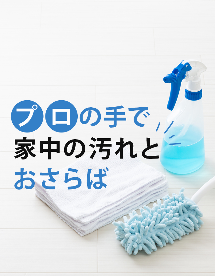 プロの手で家中の汚れとおさらば
